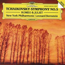 Cover art for Symphony No. 5 / Romeo and Juliet overture ~ Bernstein