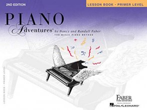 Cover art for Primer Level - Lesson Book: Piano Adventures