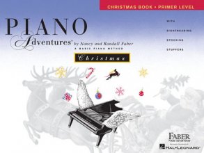 Cover art for Primer Level - Christmas Book: Piano Adventures (Piano Adventures: The Basic Piano Method)
