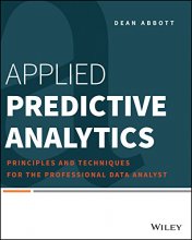 Cover art for Applied Predictive Analytics: Principles and Techniques for the Professional Data Analyst