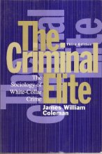 Cover art for The Criminal Elite: The Sociology of White-Collar Crime