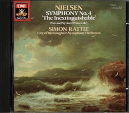 Cover art for Symphony No.4 'The Inextinguishable', Pan And Syrinx (Pastorale) : Carl Nielsen