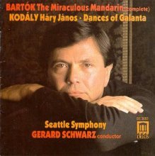 Cover art for Bartok: The Miraculous Mandarin Suite (complete) / Kodaly: Hary Janos Suite; Dances of Galanta