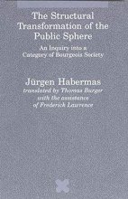 Cover art for The Structural Transformation of the Public Sphere: An Inquiry into a Category of Bourgeois Society (Studies in Contemporary German Social Thought)