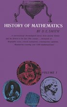 Cover art for History of Mathematics, Vol. I (Dover Books on Mathematics)