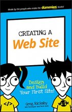 Cover art for Creating a Web Site: Design and Build Your First Site! (Dummies Junior)
