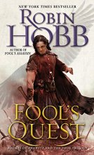 Cover art for Fool's Quest: Book II of the Fitz and the Fool trilogy