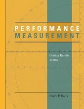 Cover art for Performance Measurement: Getting Results (Urban Institute Press)