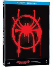 Cover art for Spider-Man Un Nuevo Universo Steelbook [SPIDER-MAN INTO THE SPIDER-VERSE STEELBOOK] Blu-ray + Bonus Blu-ray [Languages: English and Spanish] REGION FREE