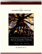 Cover art for Financial & Managerial Accounting, the Basis for Business Decisions