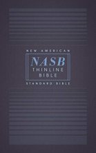 Cover art for NASB, Thinline Bible, Paperback, Red Letter, 1995 Text, Comfort Print