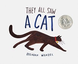 Cover art for They All Saw A Cat (Cat Books for Kids, Beginning Reading Books, Preschool Prep Books)