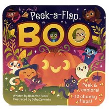 Cover art for Boo: Peek-a-Flap Board Book