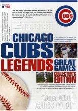 Cover art for Chicago Cubs Legends: Great Games Collector's Edition [DVD]