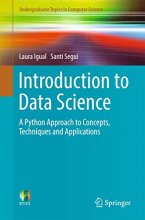 Cover art for Introduction to Data Science: A Python Approach to Concepts, Techniques and Applications (Undergraduate Topics in Computer Science)