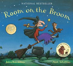 Cover art for Room on the Broom Lap Board Book