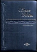 Cover art for Santa Biblia con Referencia y Concordancia Azul