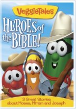 Cover art for Veggie Tales: Heroes of the Bible 3 Great Stories about Moses, Miriam and Joseph