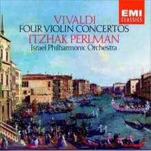 Cover art for Vivaldi: 4 Violin Concertos; Itzhak Perlman