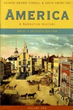 Cover art for America: A Narrative History (Brief Seventh Edition)  (Vol. 1)