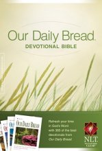 Cover art for Our Daily Bread Devotional Bible NLT (Hardcover)