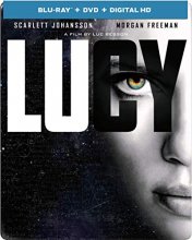 Cover art for Lucy Limited Edition Blu-ray Steelbook