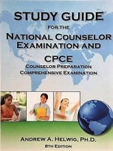 Cover art for Study Guide for the National Counselor Examination and CPCE