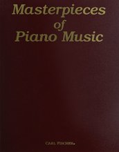 Cover art for Carl Fischer Masterpieces Of Piano Music