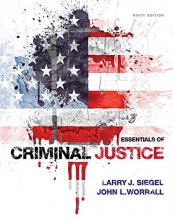 Cover art for Essentials of Criminal Justice