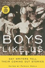 Cover art for Boys Like Us: Gay Writers Tell Their Coming Out Stories