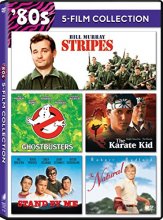 Cover art for Ghostbusters (1984) / Stripes - Vol / Karate Kid, the (1984) / Stand by Me - Vol / Natural, the - Set