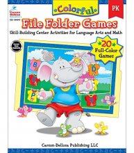 Cover art for Colorful File Folder Games, Grade PK (Colorful Game Books Series)
