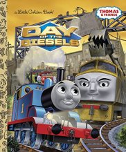 Cover art for Day of the Diesels (Thomas & Friends) (Little Golden Book)