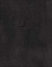 Cover art for The Jesus Bible, ESV Edition, Leathersoft, Black, Thumb Indexed