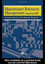 Cover art for Maintenance Resource Management: Adapting Materials Requirements Planning MRP