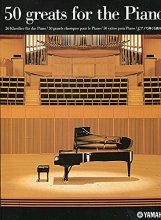 Cover art for 50 Greats for the Piano