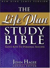 Cover art for The Life Plan Study Bible: New King James Version Black Bonded Leather, Gilded-Gold page Edges
