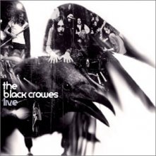Cover art for Live: BLACK CROWES
