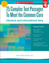 Cover art for 25 Complex Text Passages to Meet the Common Core: Literature and Informational Texts: Grade 4