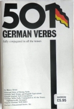 Cover art for Dictionary of 501 German Verbs