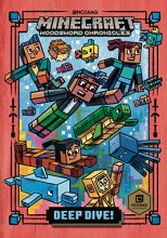 Cover art for Deep Dive! (Minecraft Woodsword Chronicles #3) (A Stepping Stone Book(TM))