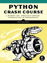Cover art for Python Crash Course: A Hands-On, Project-Based Introduction to Programming