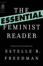Cover art for The Essential Feminist Reader (Modern Library Classics)