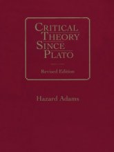 Cover art for Critical Theory Since Plato