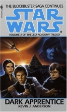 Cover art for Dark Apprentice: Star Wars (Jedi Academy #2)
