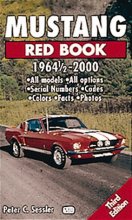 Cover art for Mustang Red Book 1964 1/2-2000 (Motorbooks International Red Book Series)