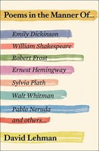 Cover art for Poems in the Manner Of