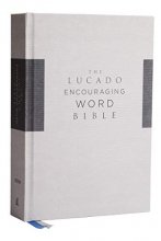 Cover art for NIV, Lucado Encouraging Word Bible, Cloth over Board, Gray, Comfort Print: Holy Bible, New International Version