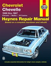 Cover art for Chevrolet Chevelle, Malibu & El Camino (69-87) Haynes Repair Manual
