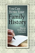 Cover art for You Can Write Your Family History